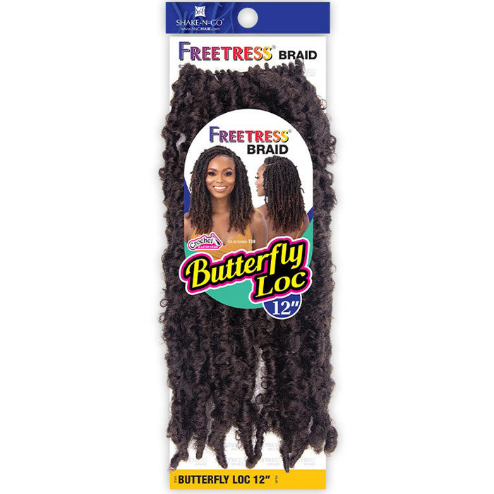 Freetress Crochet Braid - BUTTERFLY LOC 12"