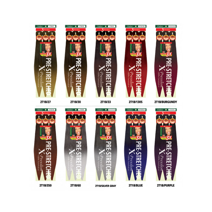 Outre X-Pression Pre-Stretched Braid - ULTRA BRAID 3X 42"