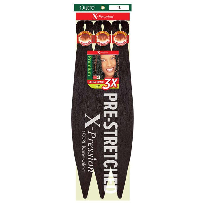 Outre X-Pression Pre-Stretched Braid - ULTRA BRAID 62" 3X
