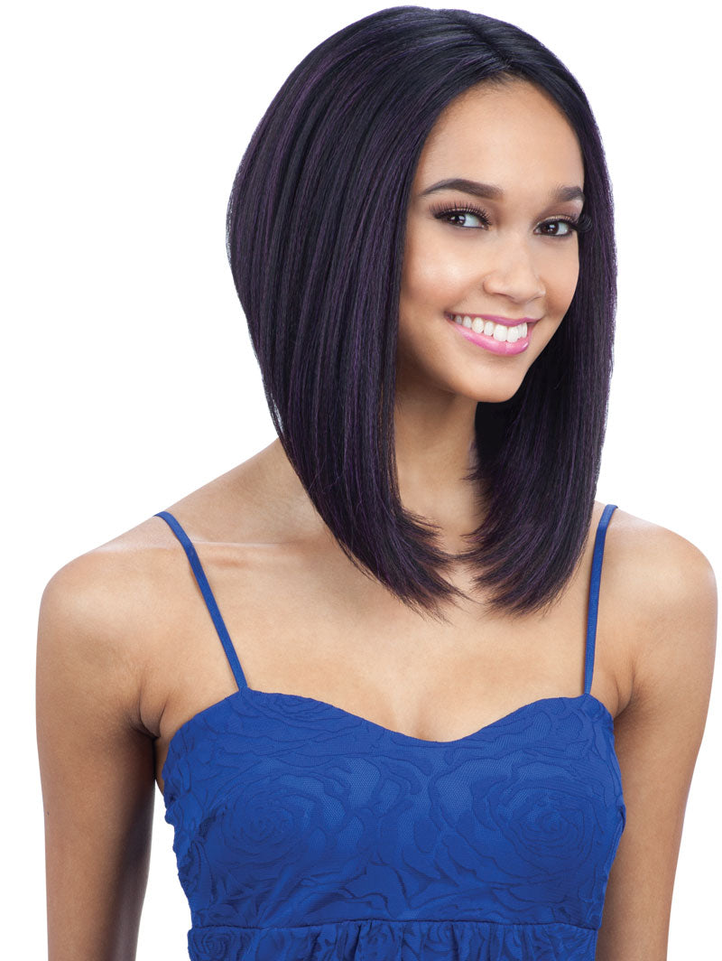Freetress Equal Lace Deep Invisible L Part Lace Front Wig KISS BLOSSOM