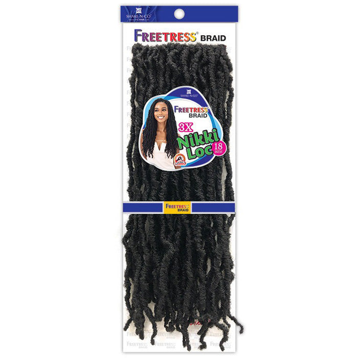 Freetress Pre-Looped Crochet Braid - 3X NIKKI LOC 18"