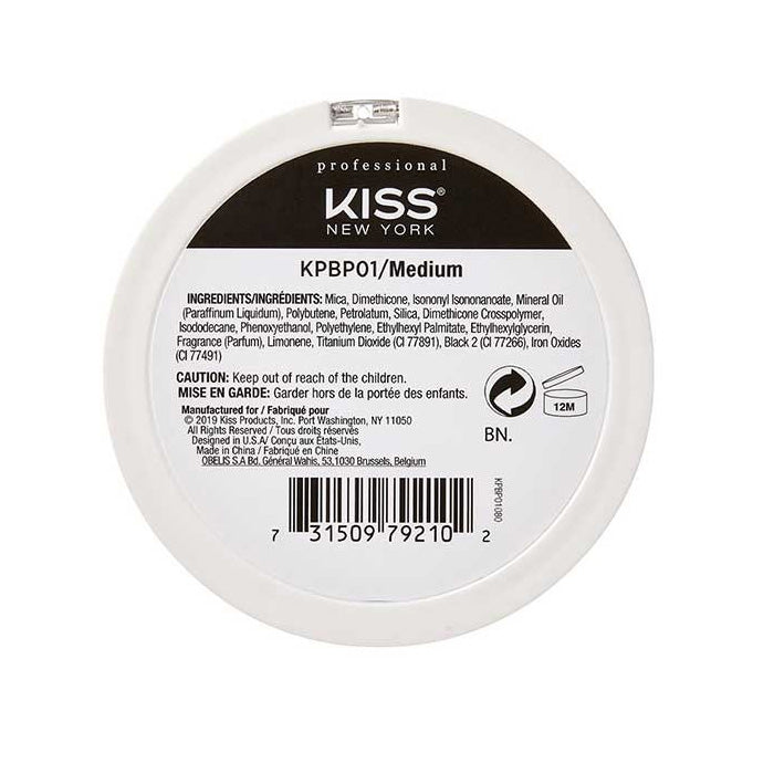 Kiss New York Professional Pro Touch Glow & Bronze Powder - FOR FACE & BODY 0.56 oz