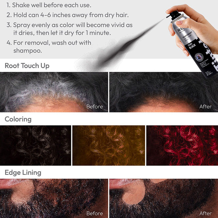 Kiss Tintnation Temporary Hair Color Spray 2.82 oz