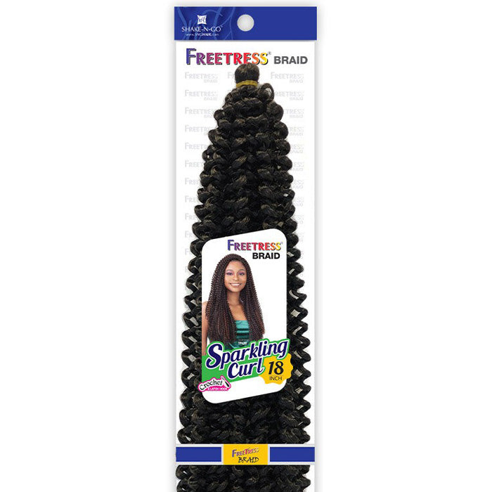 Freetress Crochet Braid - SPARKLING CURL 18"