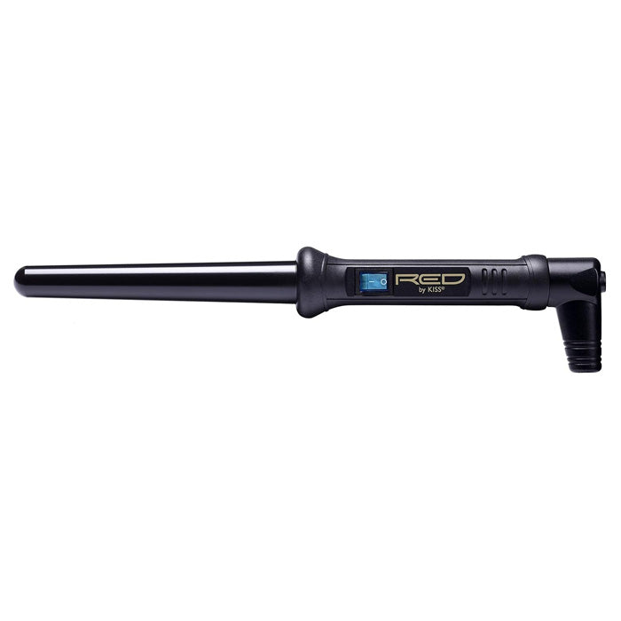 RED by Kiss Ceramic Tourmaline CURLING WAND
