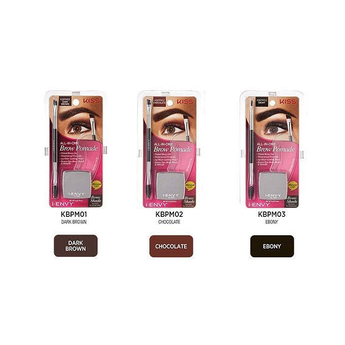 Kiss i-Envy Eyebrow Kit - ALL IN ONE BROW POMADE