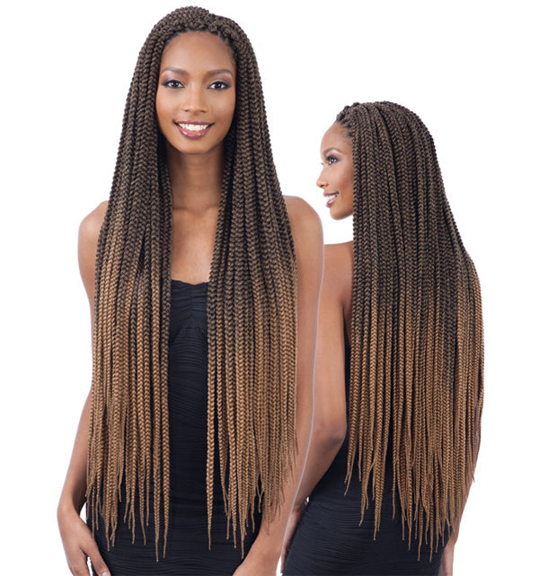 Freetress Crochet Braid 2X LARGE BOX BRAIDS 30 Inch