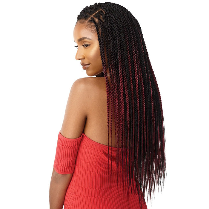 Outre X-Pression Pre-Looped Crochet Braid - SENEGAL TWIST 20" S