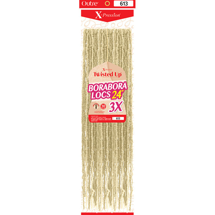 Outre X-Pression Twisted Up Crochet Loop Braids - BORABORA LOCS 24" 3X