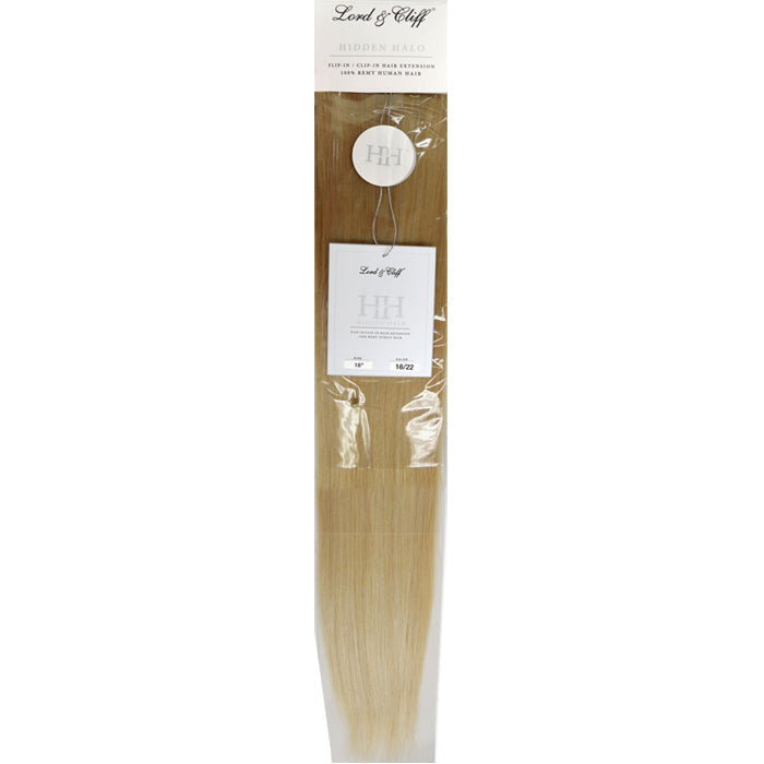 Lord & Cliff 100% Remy Human Hair Layer Flip-In Extension - HIDDEN HALO 18"