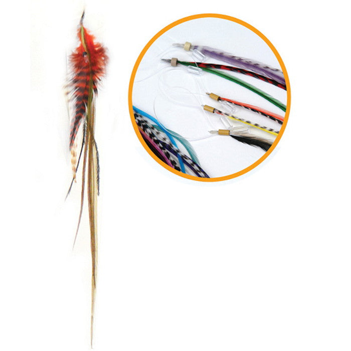 Lord & Cliff Feather Fusion Hair Extension w/ link