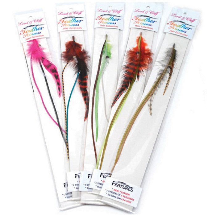 Lord & Cliff Feather Fusion Hair Extension w/ link