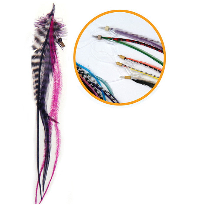 Lord & Cliff Feather Fusion Hair Extension w/ link