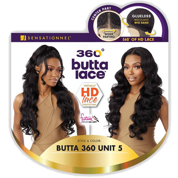 Sensationnel 360 Butta Lace Glueless Hand-Tied HD Lace Front Wig - BUTTA 360 UNIT 5