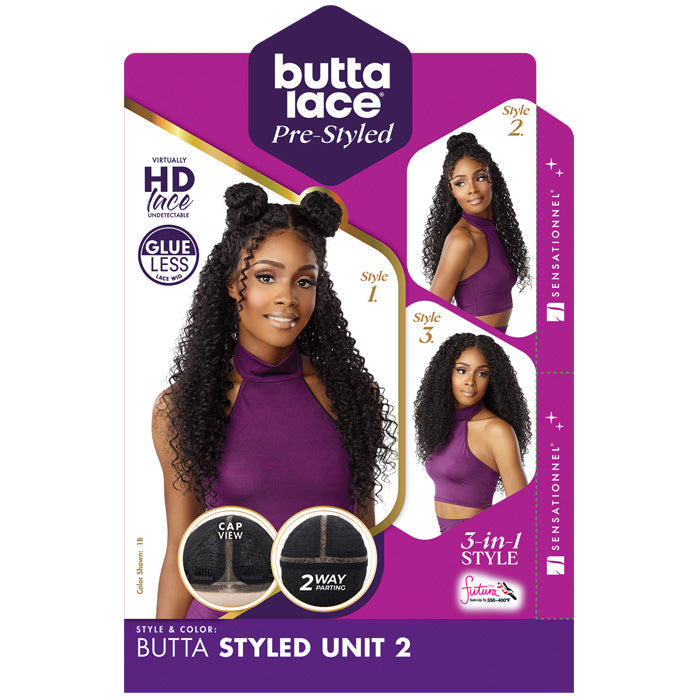 Sensationnel Butta Lace Pre-Styled Glueless HD Lace Front Wig - BUTTA STYLED UNIT 2