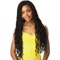 Sensationnel Cloud 9 4X4 Synthetic Braided Swiss Lace Wig - DISTRESSED LOCS 28"