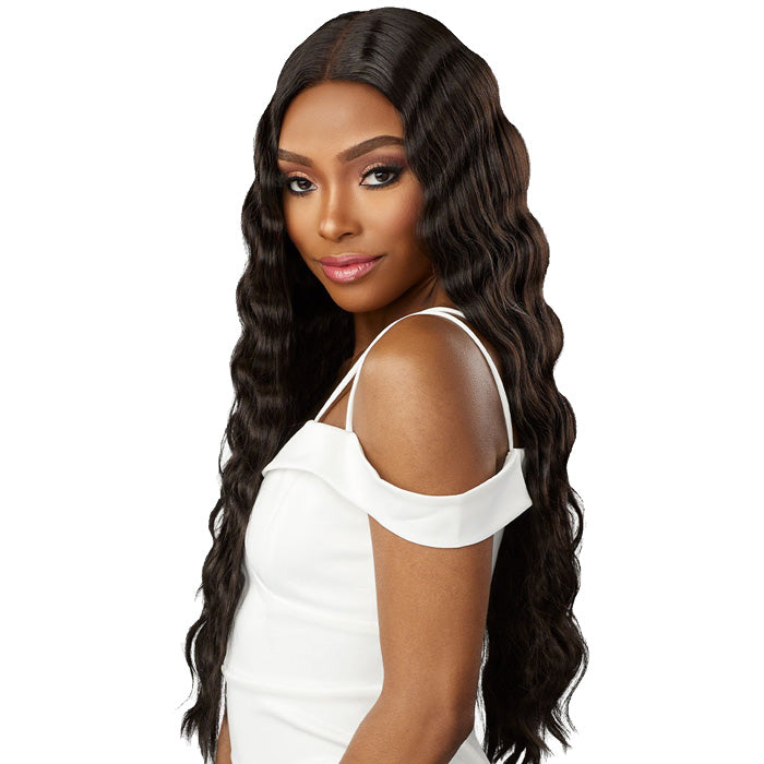 Sensationnel Butta Lace Human Hair Blend HD Lace Front Wig - LOOSE CRIMP 28"