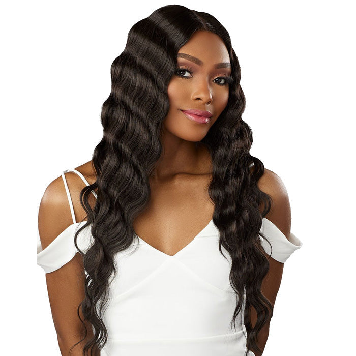 Sensationnel Butta Lace Human Hair Blend HD Lace Front Wig - LOOSE CRIMP 28"