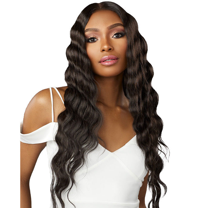 Sensationnel Butta Lace Human Hair Blend HD Lace Front Wig - LOOSE CRIMP 28"