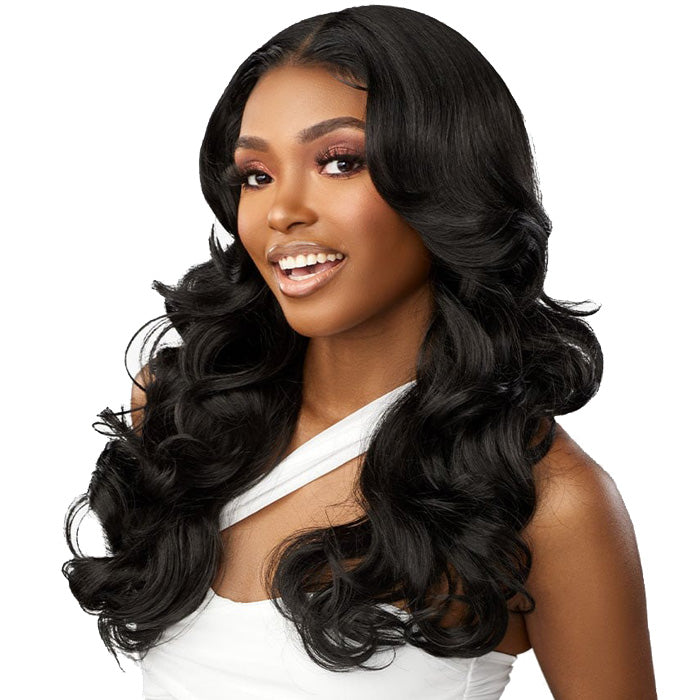 Sensationnel Butta Lace Human Hair Blend HD Lace Front Wig - VOLUME CURL 22"