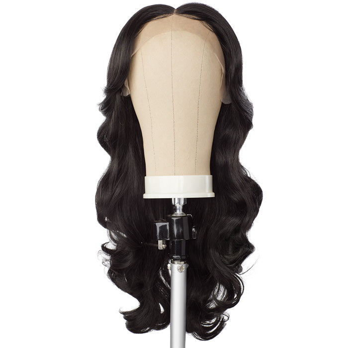 Sensationnel Butta Lace Human Hair Blend HD Lace Front Wig - VOLUME CURL 22"