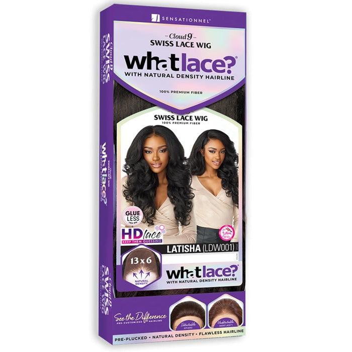Sensationnel Cloud 9 Glueless What Lace Swiss 13x6 HD Lace Front Wig - LATISHA