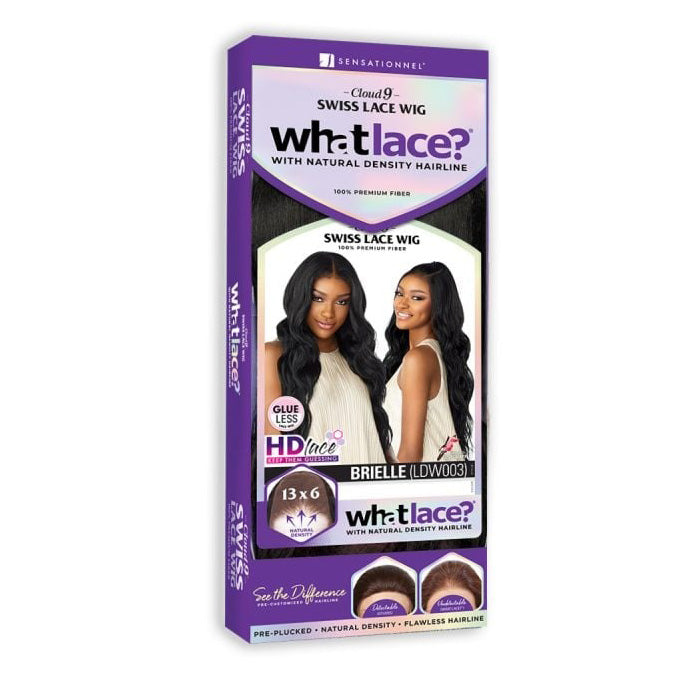 Sensationnel Cloud 9 Glueless What Lace 13x6 HD Swiss Lace Front Wig - BRIELLE