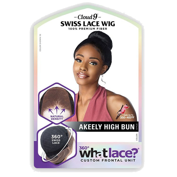 Sensationnel Cloud 9 360 What Lace 13x4 Swiss Lace Front Wig - AKEELY HIGH BUN