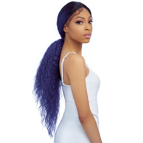 Harlem 125 Ultra HD Undetectable Lace Wig Sleek Ponytail - LH012