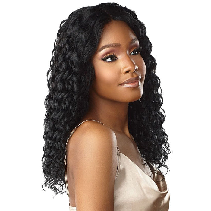 Sensationnel 12A Unprocessed 100% Virgin Human Hair 13x4 Frontal HD Lace Wig - NATURAL DEEP 18"