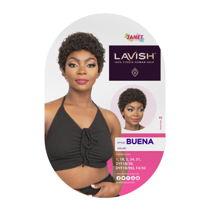 Janet Collection Lavish Full Wig - ATLAS- 100% VIRGIN HUMAN HAIR