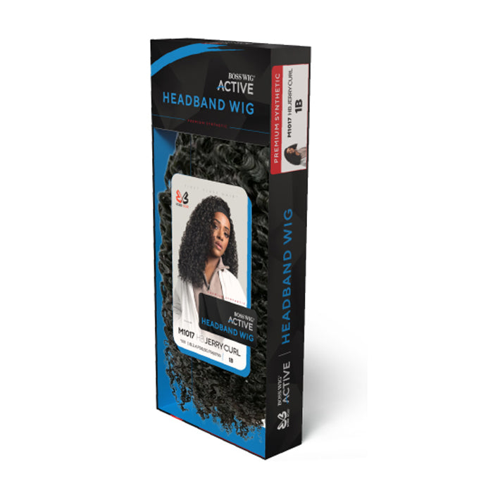 Bobbi Boss Active Headband Wig - M1017 HB JERRY CURL