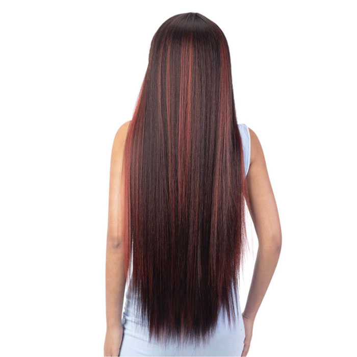 Mayde Beauty Candy Curtain Bang Synthetic Full Wig - ERIN