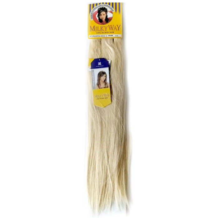 Milky Way Human Hair Weave - EUROPEAN STRAIGHT 12"/14"