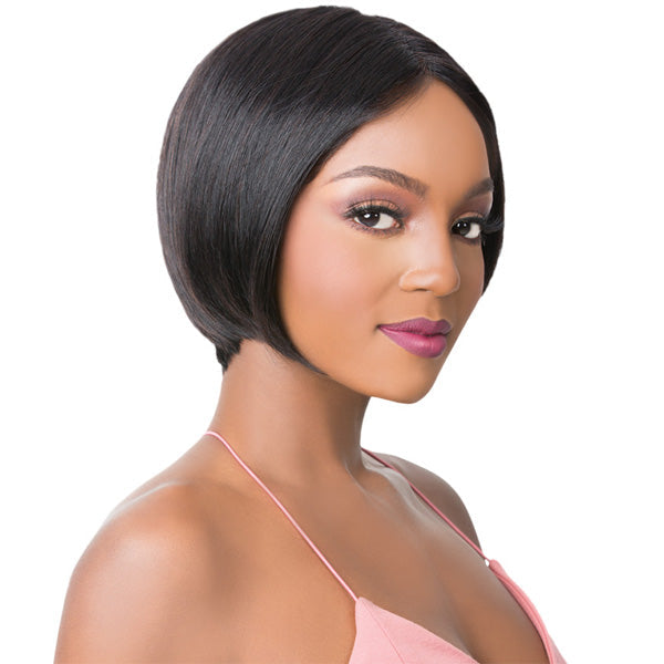 It's a Wig 100% Brazilian Human Hair Swiss Lace Front Wig HH WIDE T PART S LACE MIMI