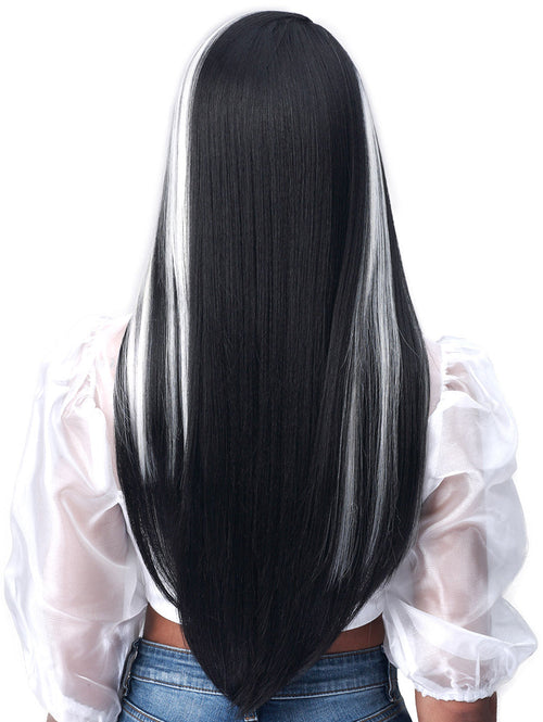 Bobbi Boss  Chunky Highlights HD Deep Part Lace Front Wig - MLF553 SAFFRON