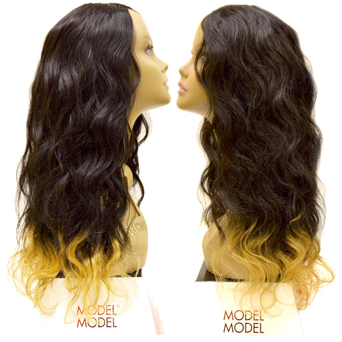 Model Model Nude Leaf Brazilian Remy 100% Human Hair Weave - NATURAL BODY WAVE 14 - 16"