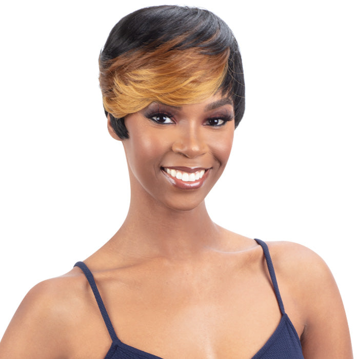 Model Model Clair Human Hair Blend Full Wig - BB-013