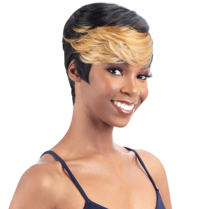 Model Model Clair Human Hair Blend Full Wig - BB-013