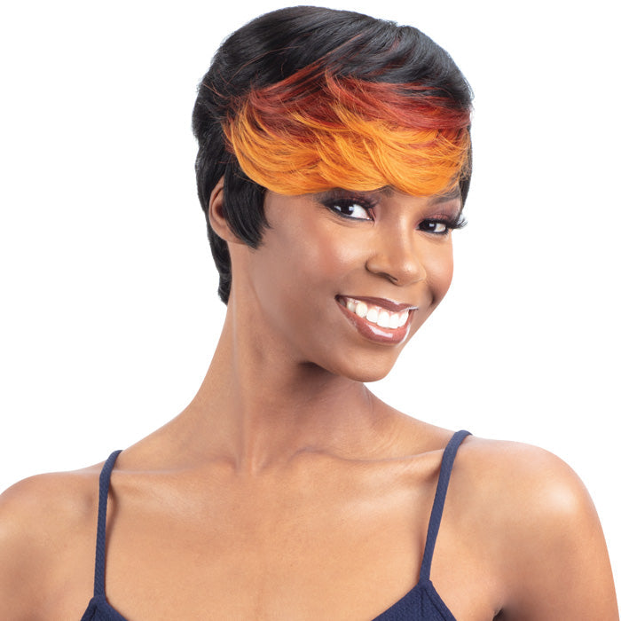 Model Model Clair Human Hair Blend Full Wig - BB-013