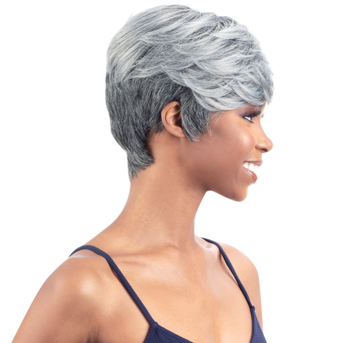 Model Model Clair Human Hair Blend Full Wig - BB-013