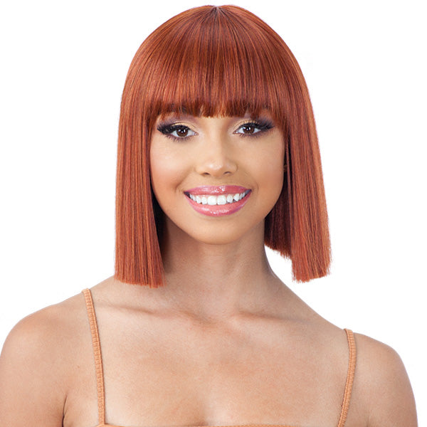 Model Model Synthetic Mint Wig - M 03