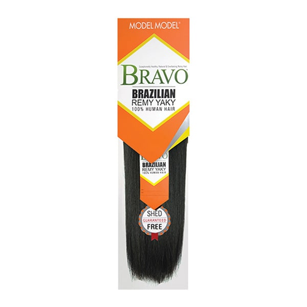 Model Model Bravo 100% Human Hair Brazilian Weave - REMY YAKY 10-18"