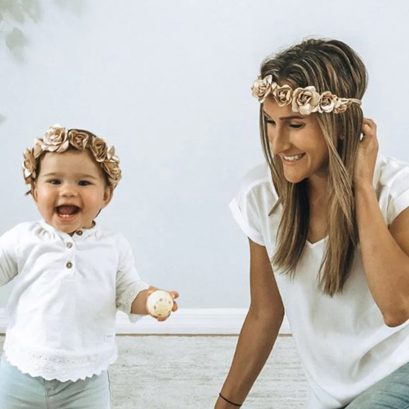 Gold Flower Crown Headband | Headbands of Hope