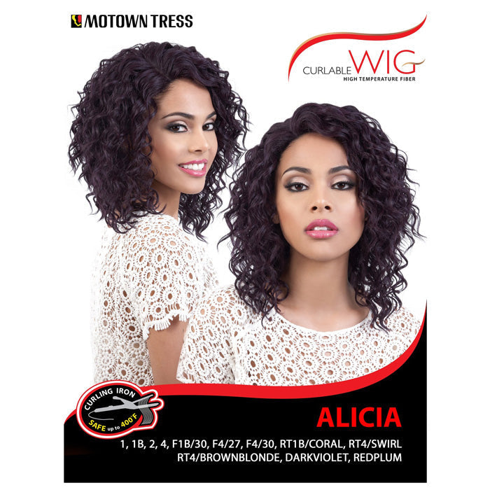 Motown Tress Curlable Full Wig - ALICIA