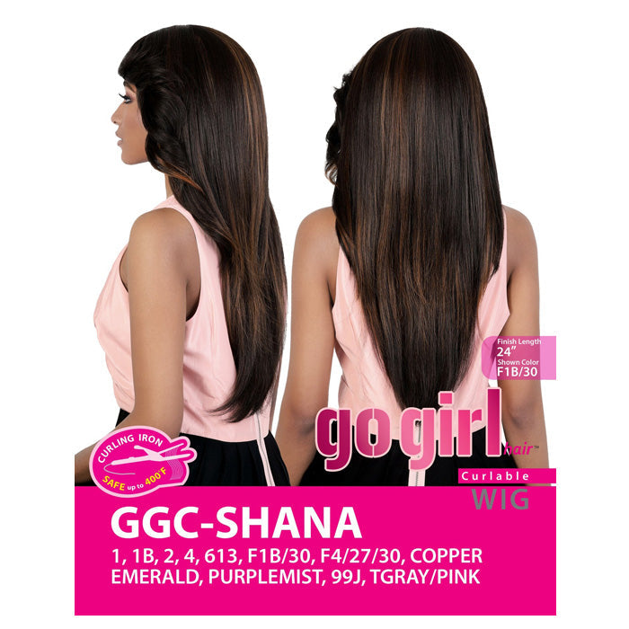 Motown Tress Go Girl Curlable Wig - GGC-SHANA