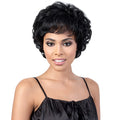 Motown Tress Human Hair Silver Gray Hair Collection Wig - S.LINDA