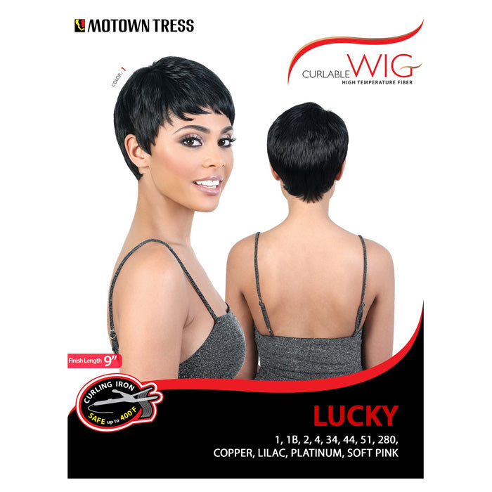 Motown Tress Curlable Wig - LUCKY