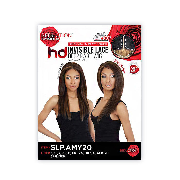 Seduction HD Invisible Lace Deep Part Wig - SLP.AMY20 STRAIGHT