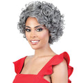 Motown Tress Silver Gray Hair Collection Full Wig - S TISHA